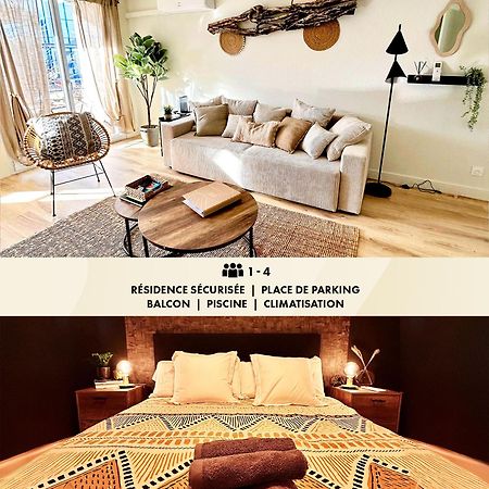 דירות ל'איל-ד'אביו Modern 1 Bdr + Balcony + Free Parking + Ac + Pool מראה חיצוני תמונה